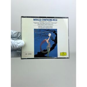 Bernstein MAHLER Symphony No. 8 & 10 - 2 CD Box Set DGG Deutsche Grammophon FE25